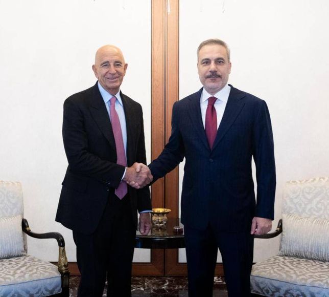 Bakan Fidan, ABD'nin Ankara Büyükelçisi Barrack'ı kabul etti