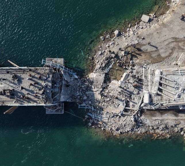 YPG'nin Rakka'da patlattığı köprüler onarılıyor