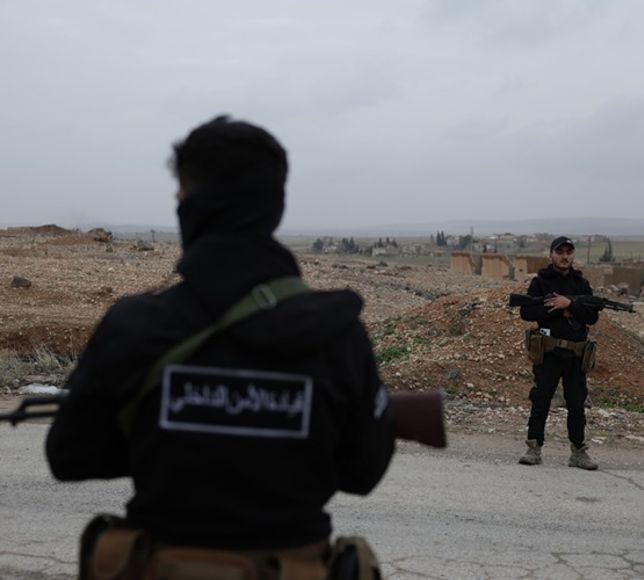 Suriye güvenlik güçleri Aynularab'da!