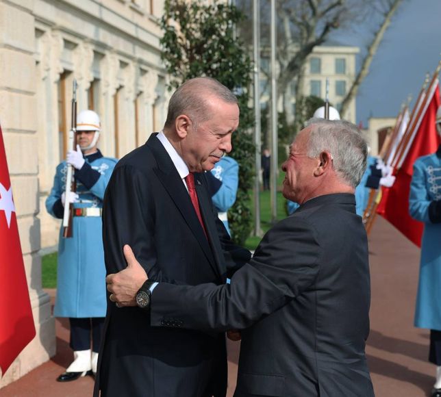 Başkan Erdoğan Ürdün Kralı 2. Abdullah ile bir araya geldi