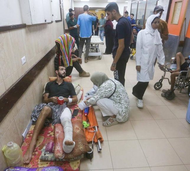 Gazze'de Aksa Şehitleri Hastanesi hizmet dışı kalmanın eşiğinde