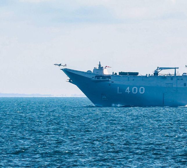 Türk SİHA'sı Baltık Deniz'inde şov yaptı