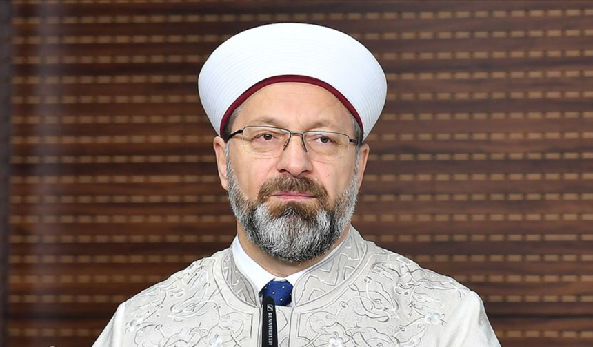 Diyanet İşleri Başkanı, "Mescid-i Aksa'ya Destek Konferansı"nda konuştu