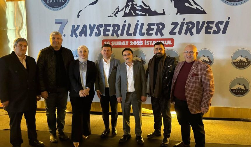 7. Kayserililer Zirvesi İstanbul’da düzenlendi