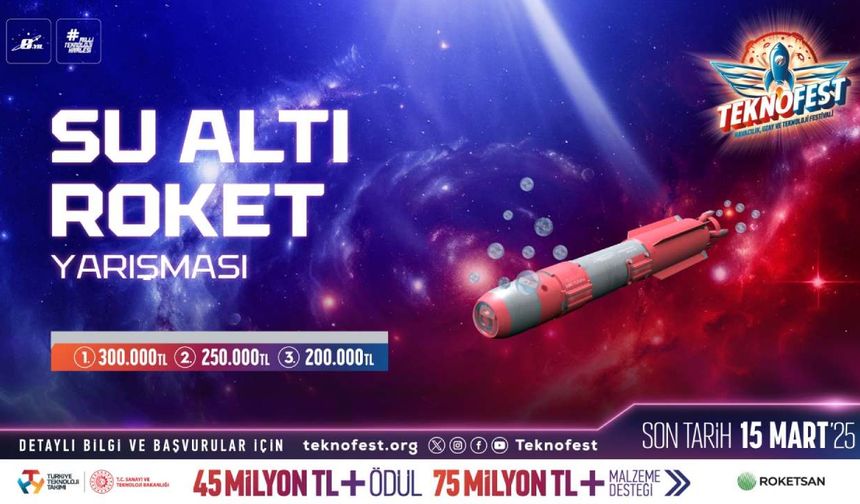 TEKNOFEST’te İlk Kez Düzenlenen Su Altı Roket Yarışması ile Yenilikçi Teknolojilere Adım Atılacak