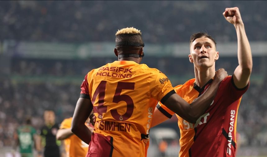 Galatasaray Trabzon'dan 3 puanla döndü!