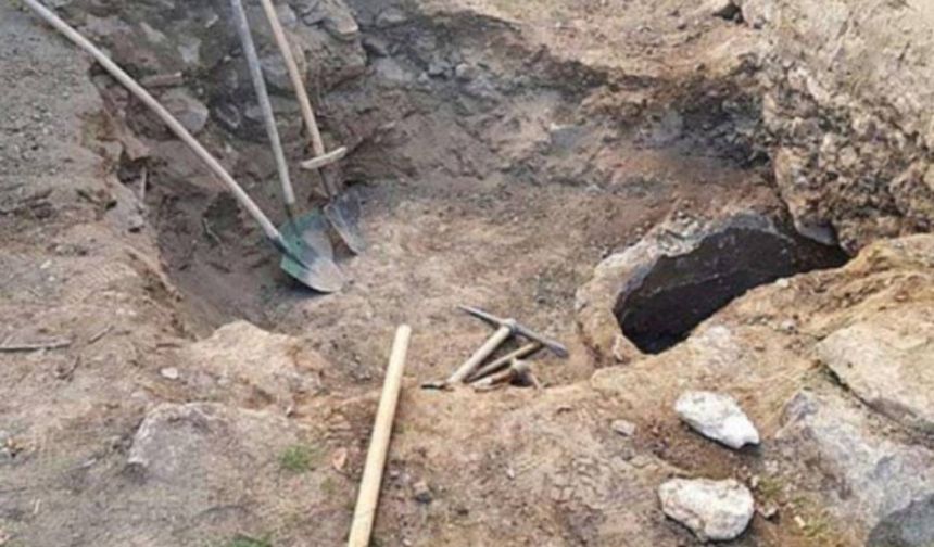 Yozgat'ta izinsiz kazı yapan 4 kişi yakalandı