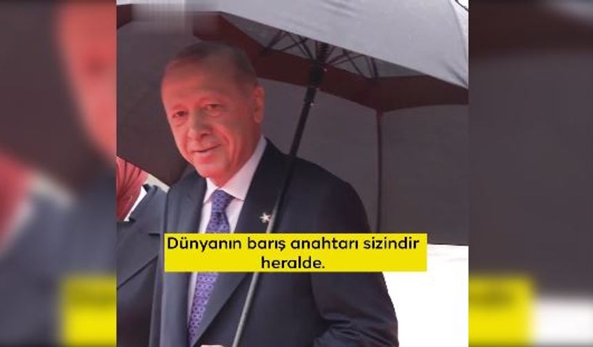 Arnavutluk'ta gazeteciden Erdoğan’a dikkat çeken çağrı