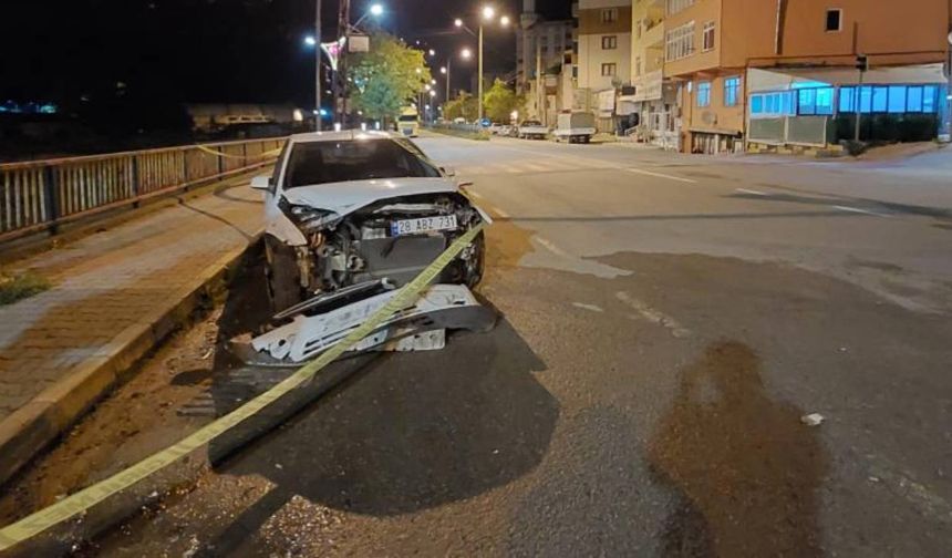 Giresun'da feci kaza: 2 kişi öldü, 2 kişi yaralandı