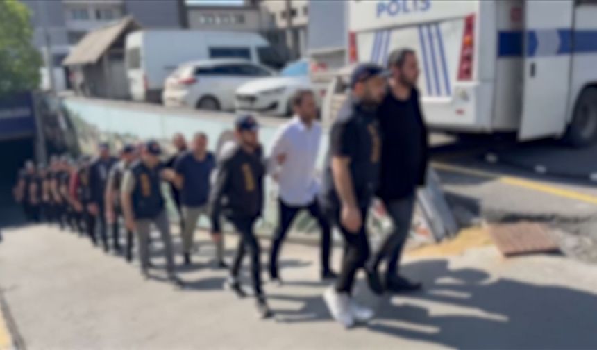 Kütahya'da tefecilik operasyonunda 6 şüpheli yakalandı