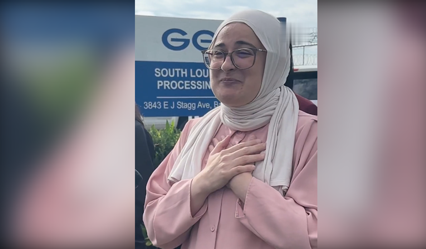 Serbest kalan Rümeysa Öztürk'ten ilk açıklama