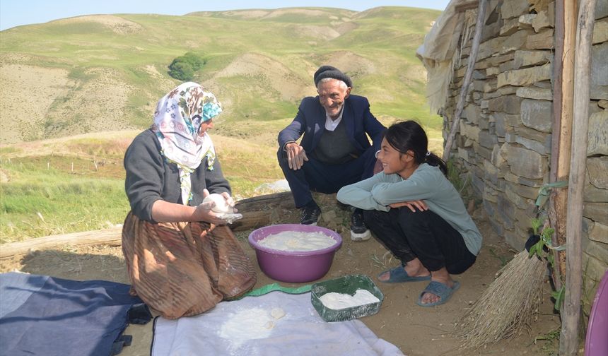Muş'ta besicilerin yayla mesaisi başladı