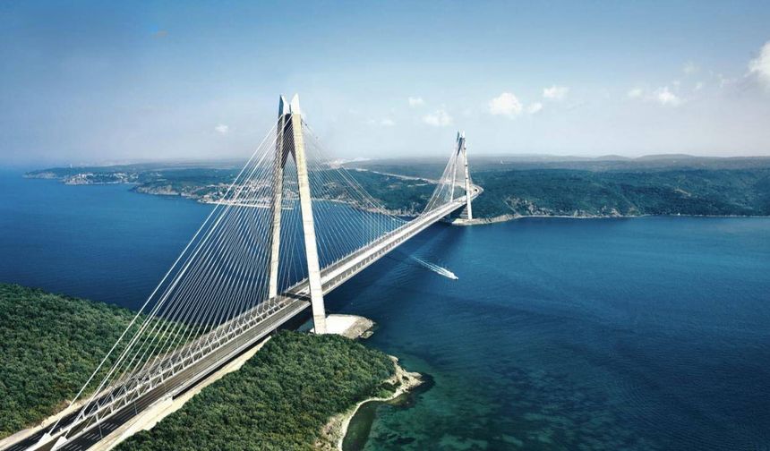 Yavuz Sultan Selim Köprüsü'nün elektrik tüketimi yeşil enerjiden karşılanıyor
