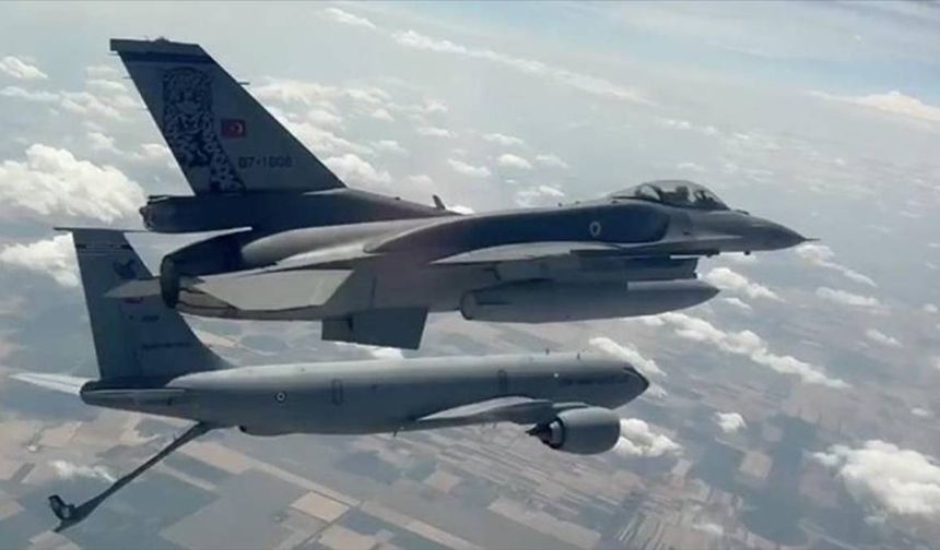MSB, Mukabil Hava Harekatı'na 3 uçakla katıldı