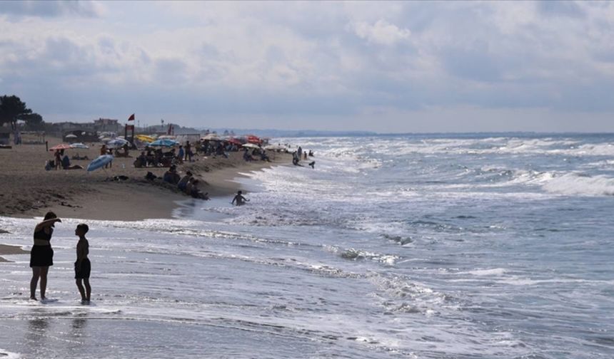 Düzce'de denize girişler yasaklandı