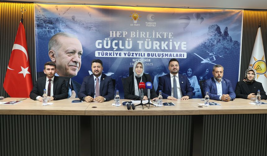AK Parti Grup Başkanvekili Özlem Zengin, Nevşehir'de konuştu