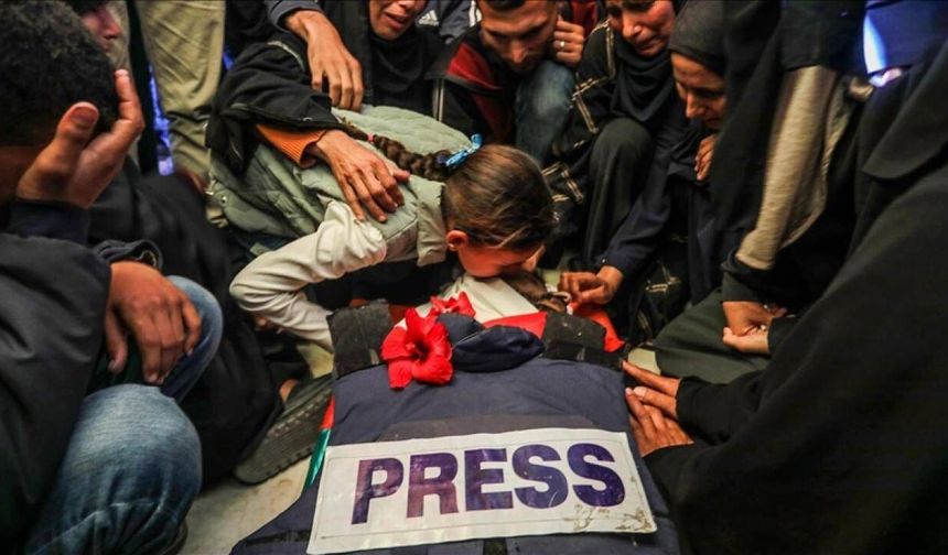 2025'te en çok gazeteci katleden İsrail oldu