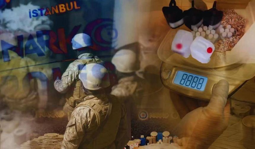 İstanbul ve İzmir'de yaklaşık 7 milyon uyuşturucu hap ele geçirildi