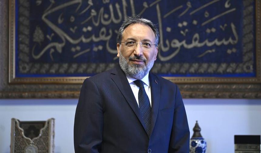 Diyanet İşleri Başkanı Safi Arpaguş, Malatya'da cami açılışında konuştu