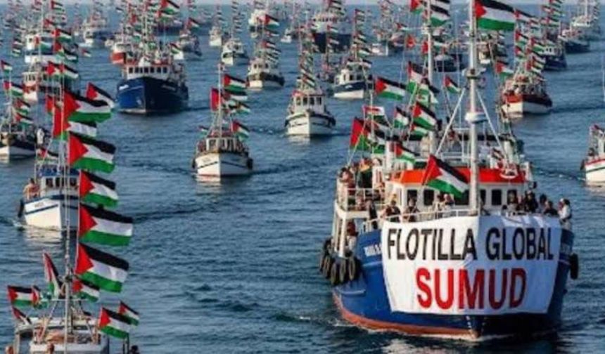 Küresel Sumud Filosu'ndaki 3 tekne daha Tunus'tan Gazze'ye doğru hareket etti