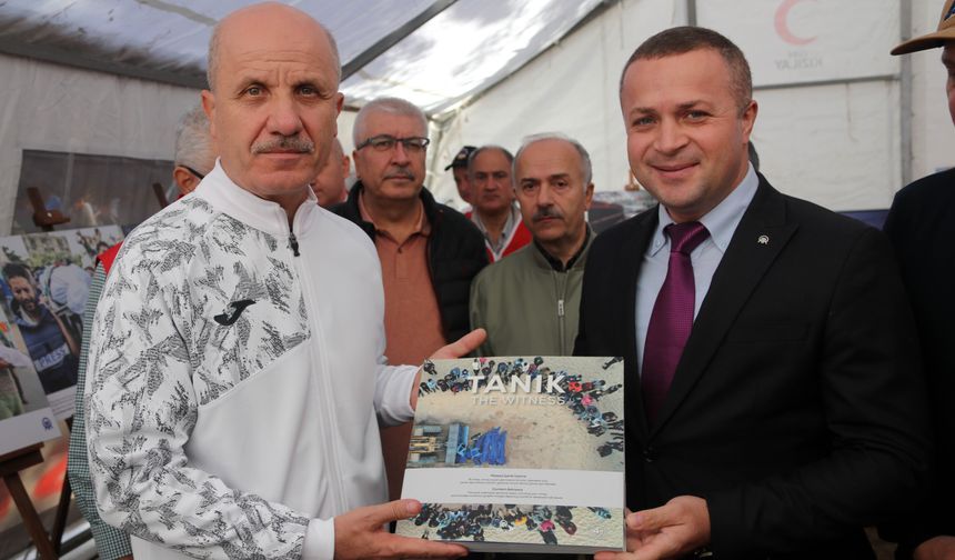 Amasya Üniversitesi ve Anadolu Ajansı işbirliğinde 'Filistin' konulu fotoğraf sergisi düzenlendi