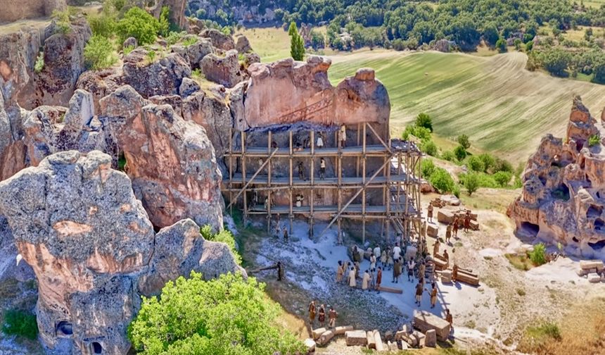 Eskişehir'de Midas Vadisi yapay zekayla üç boyutlu modellendi