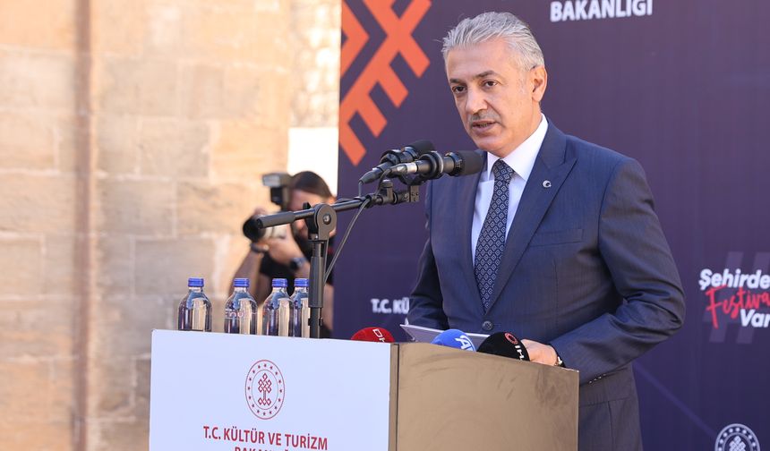 Bakan Ersoy, Mardin Kültür Yolu Festivali'nin açılışında konuştu