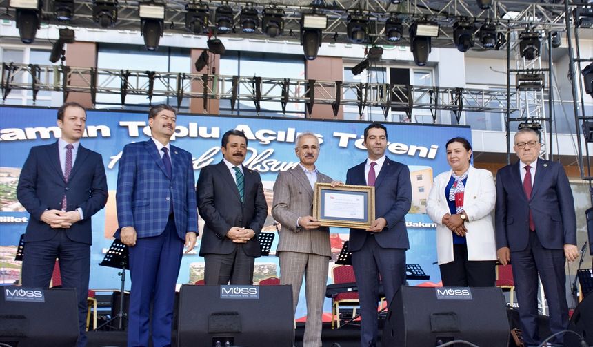 Bakan Uraloğlu, Kırşehir'de konuştu