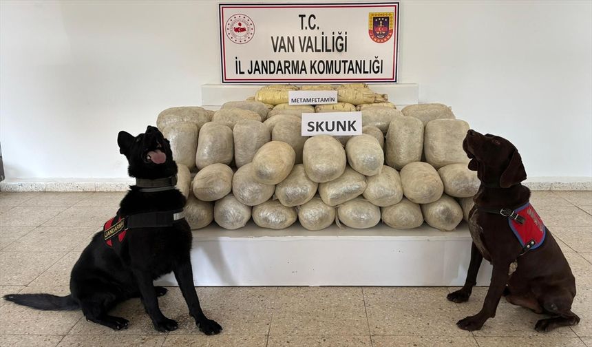 Van'da 106 kilo 800 gram uyuşturucu ele geçirildi