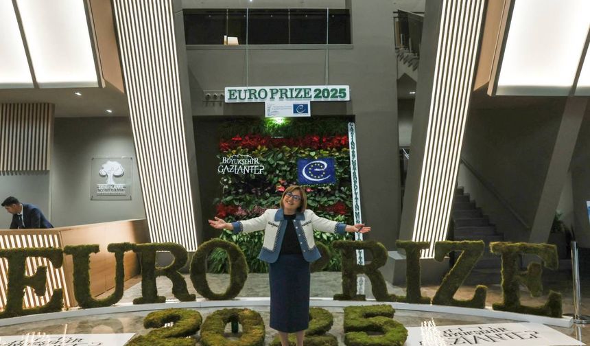 Başkan Fatma Şahin’in vizyonu Gaziantep’e Avrupa ödülünü getirdi