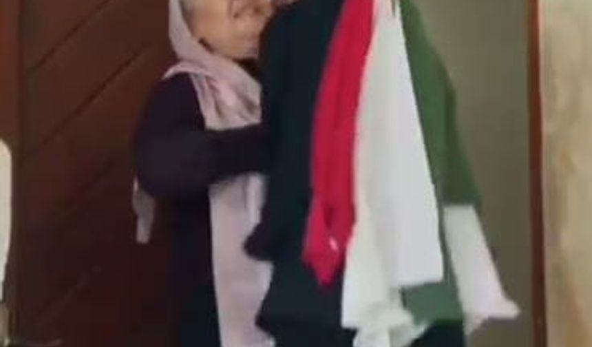 Türk dizisinde tepki çeken sahne! Filistin bayrağı gibi yapıp...