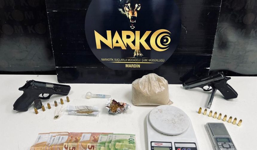 Mardin'de uyuşturucu operasyonunda 8 şüpheli yakalandı