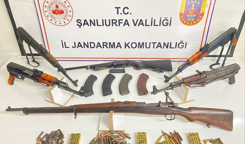 Şanlıurfa'da silah kaçakçılığı operasyonunda 2 zanlı tutuklandı