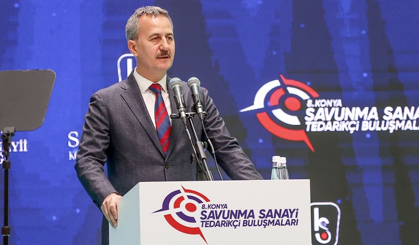 Savunma Sanayii Başkanı Görgün, 8. Konya Savunma Sanayi Tedarikçi Buluşmaları'nda konuştu: