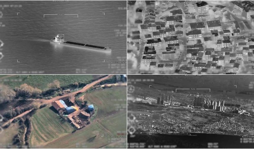 Milli İHA'ların yeni gözü ASELFLIR-600 performansını gösterdi