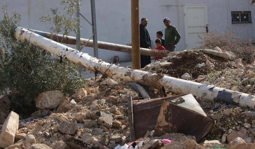 Katil İsrail, işgal altındaki Batı Şeria'da bir haftada 1608 zeytin ağacını kökünden söktü