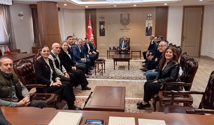 TİGAD'dan Şanlıurfa Valisi Şıldak'a ziyaret