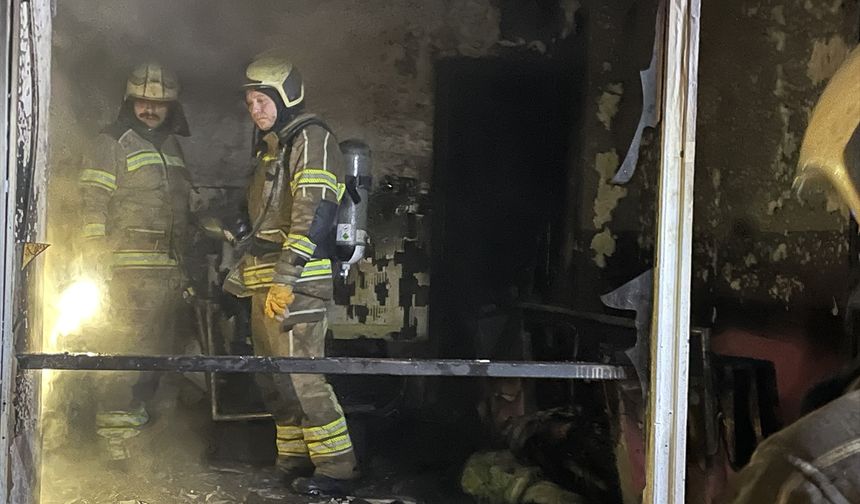 Bursa'da iş yerinde çıkan yangın söndürüldü