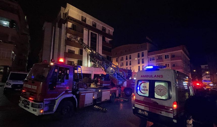 Bursa'da otel yangını