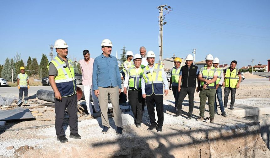 Konya Büyükşehir'den 282 km yeni su ve kanalizasyon şebekesi