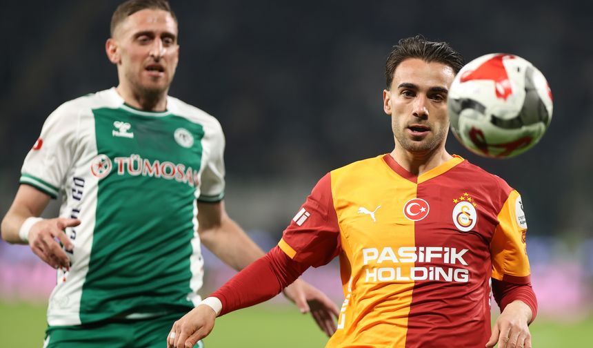 Konya'da Galatasaray'a soğuk duş!
