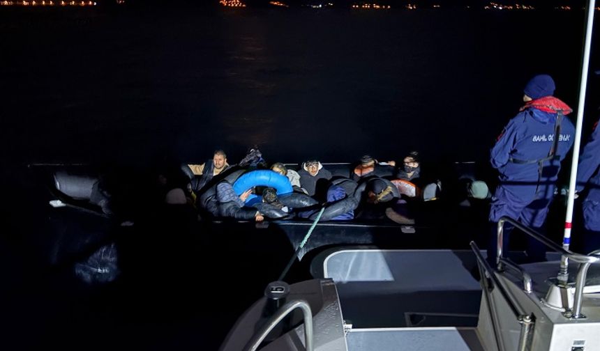 Çanakkale'de 29 düzensiz göçmen yakalandı