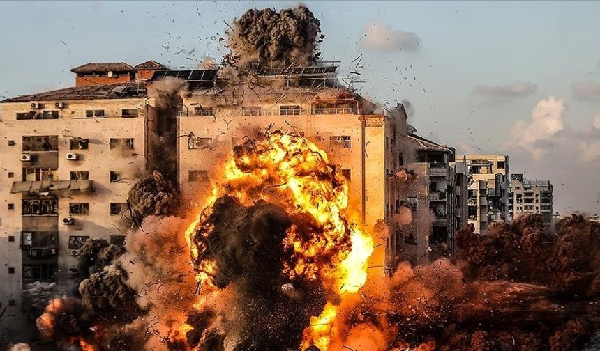 İsrail'in Gazze Şeridi'nde düzenlediği saldırıda 2 Filistinli yaralandı