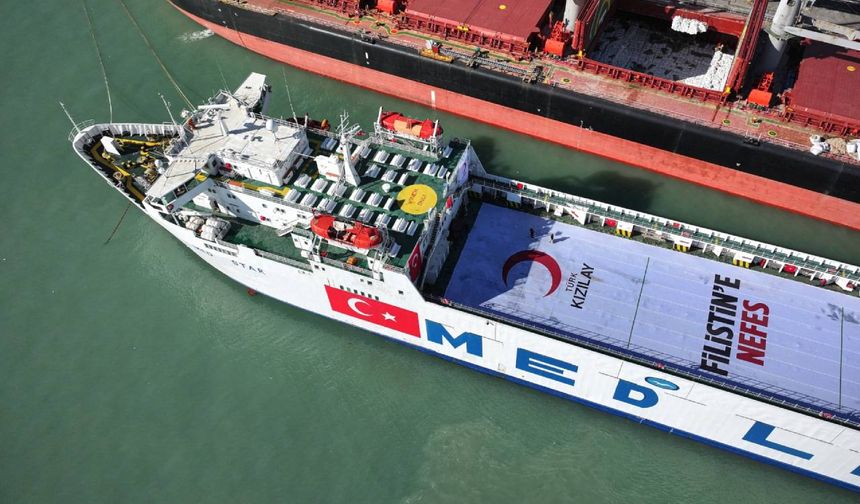 Gazze’ye En Büyük İyilik Gemisi Yola Çıktı