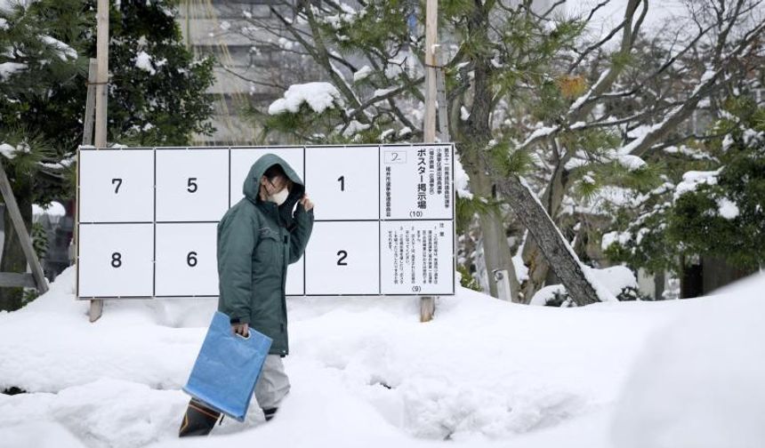 Japonya'da şiddetli kış şartlarından kaynaklanan ölümlerin sayısı 30'a yükseldi