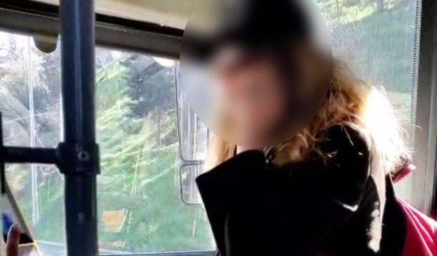 Köpeğiyle bindi, 'Savcıyım' deyip yolcuları tehdit etti!