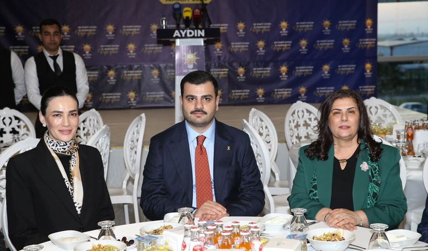 AK Parti Genel Sekreteri İnan, Aydın'da 'vefa iftarı' programında konuştu