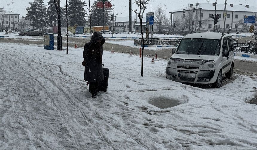 Hakkari'de kar etkili oldu