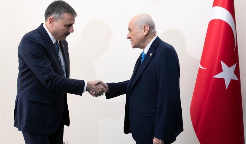 Bakan Çiftçi, MHP Genel Başkanı Bahçeli'yi ziyaret etti
