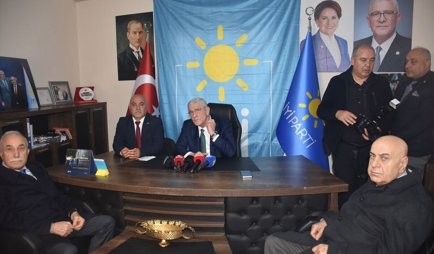 İYİ Parti Genel Başkanı, Şırnak'ta partililerle buluştu